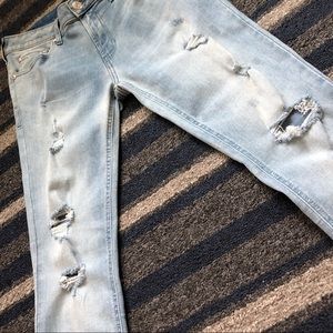Mens Ripped Skinny Jeans